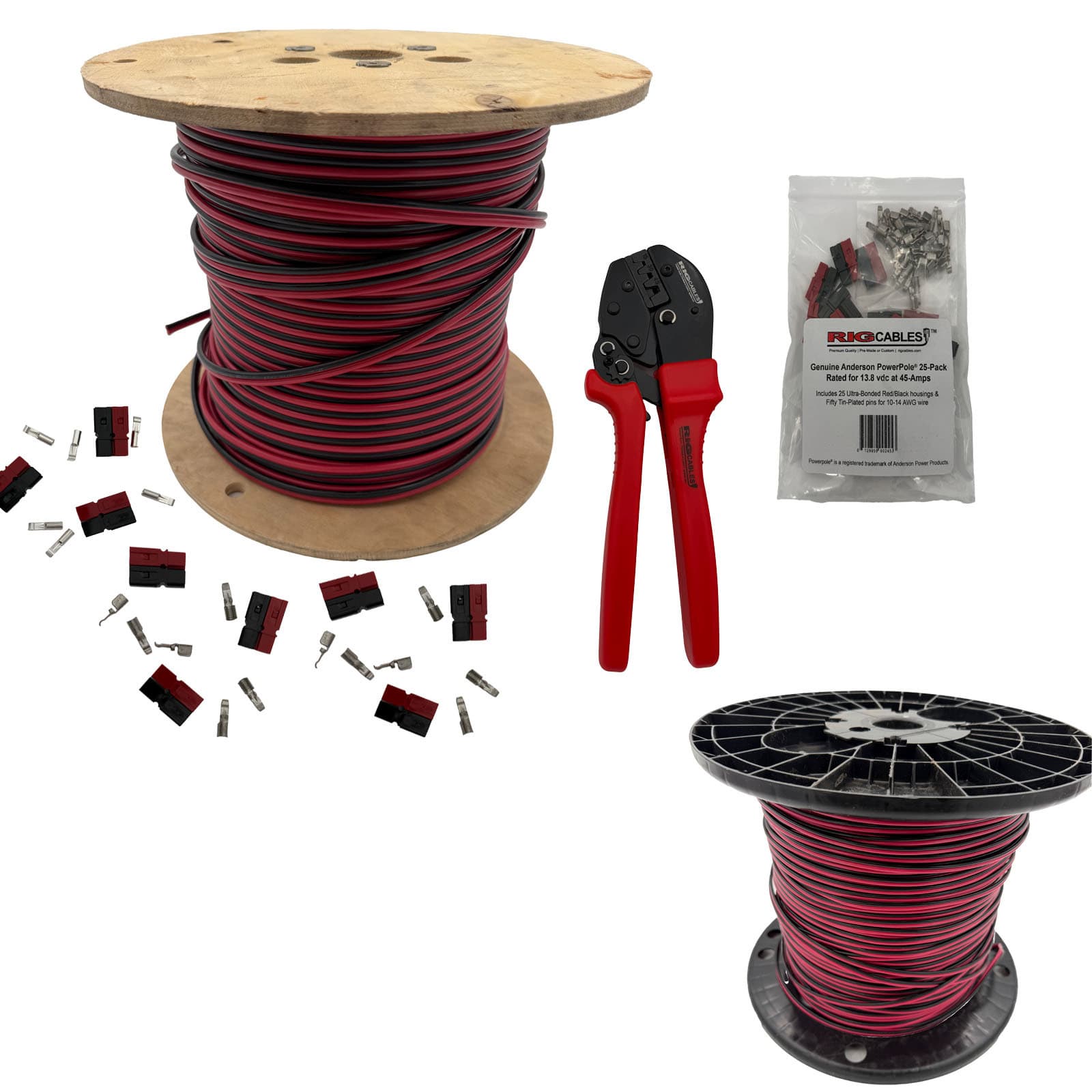 DC power cables and Powerpole products